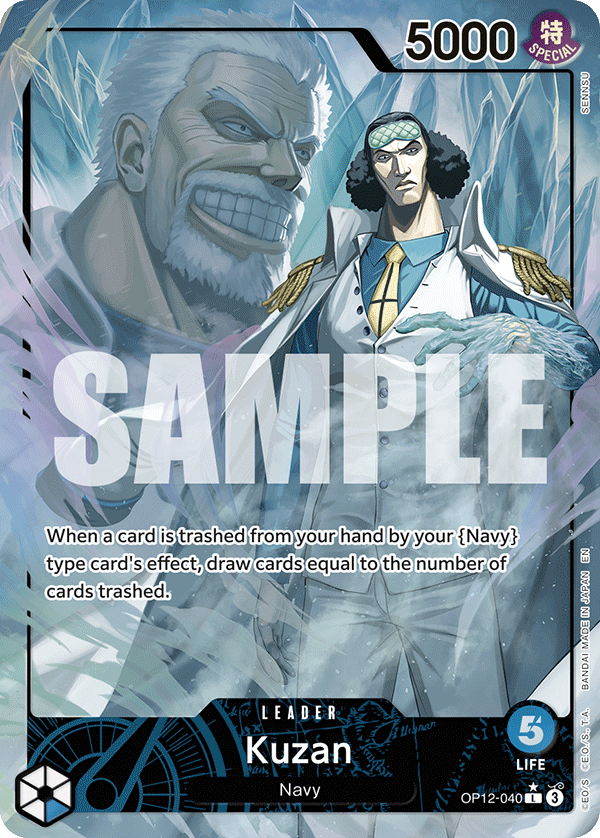 Kuzan (OP12-040) (Alternate Art)