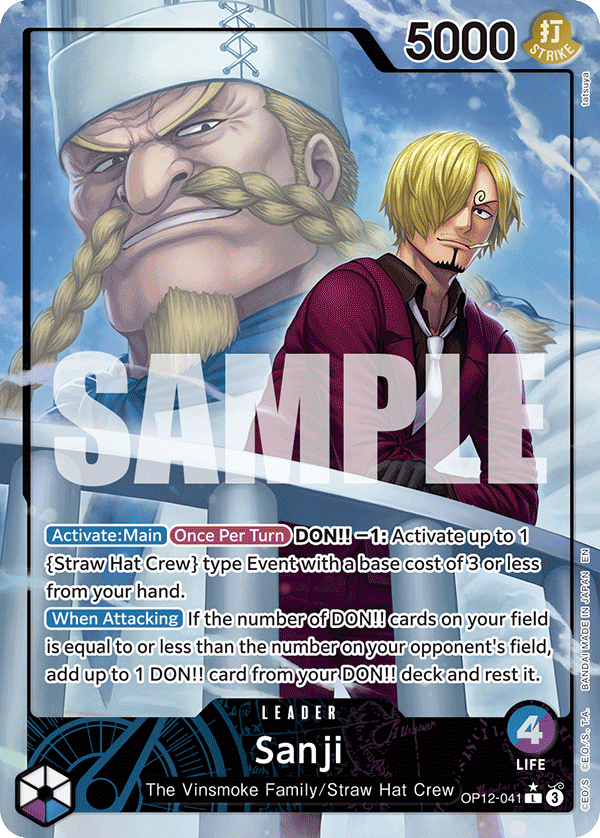 Sanji (OP12-041) (Alternate Art)