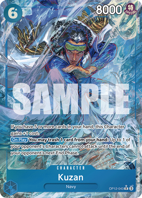Kuzan (OP12-043) (Alternate Art)