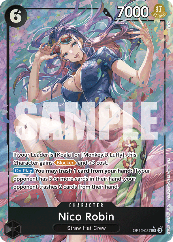 Nico Robin (OP12-087) (Alternate Art)