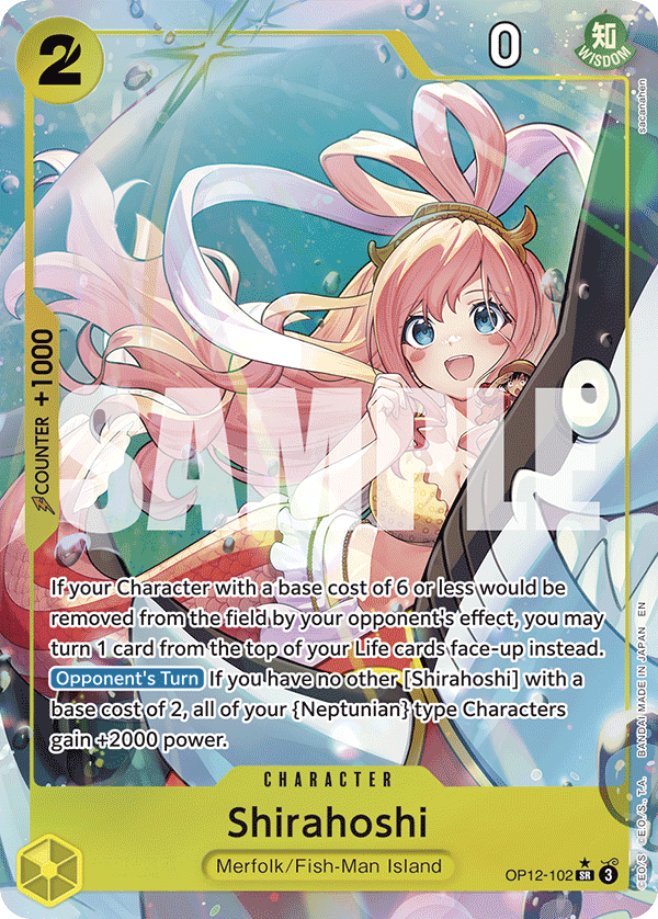 Shirahoshi (OP12-102) (Alternate Art)