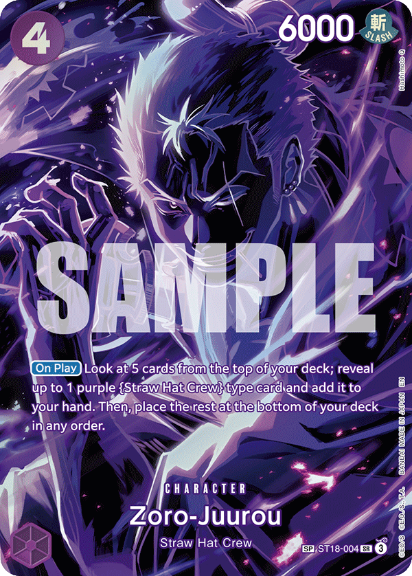 Zoro-Juurou (ST18-004) (Special Card)