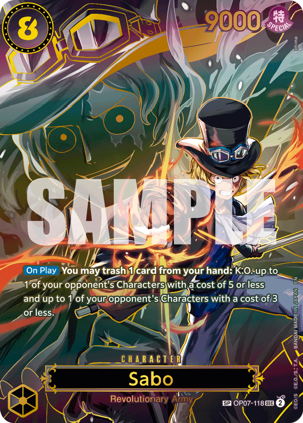 Sabo (OP07-118) (Special Card)