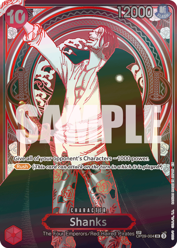 Shanks (Silver) (OP09-004) (Special Card)
