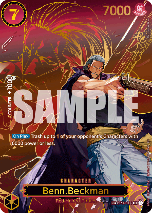 Benn.Beckman (OP09-009) (Special Card)
