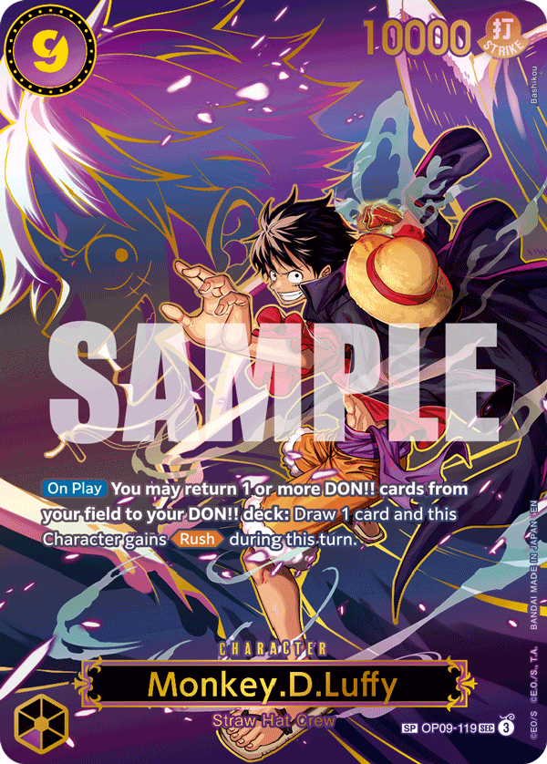 Monkey.D.Luffy (OP09-119) (Special Card)