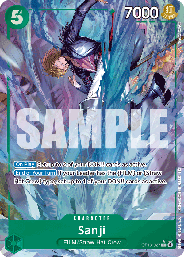 Sanji (OP13-027) (Alternate Art)