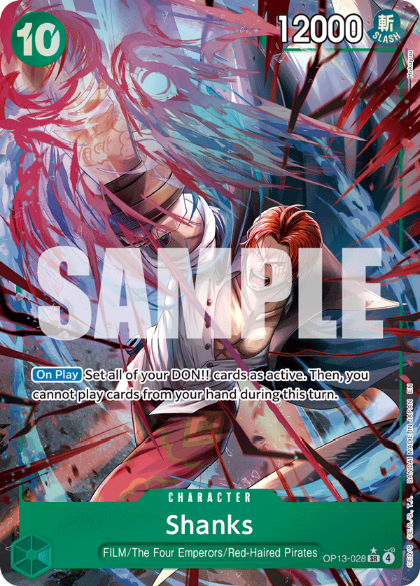 Shanks (OP13-028) (Alternate Art)
