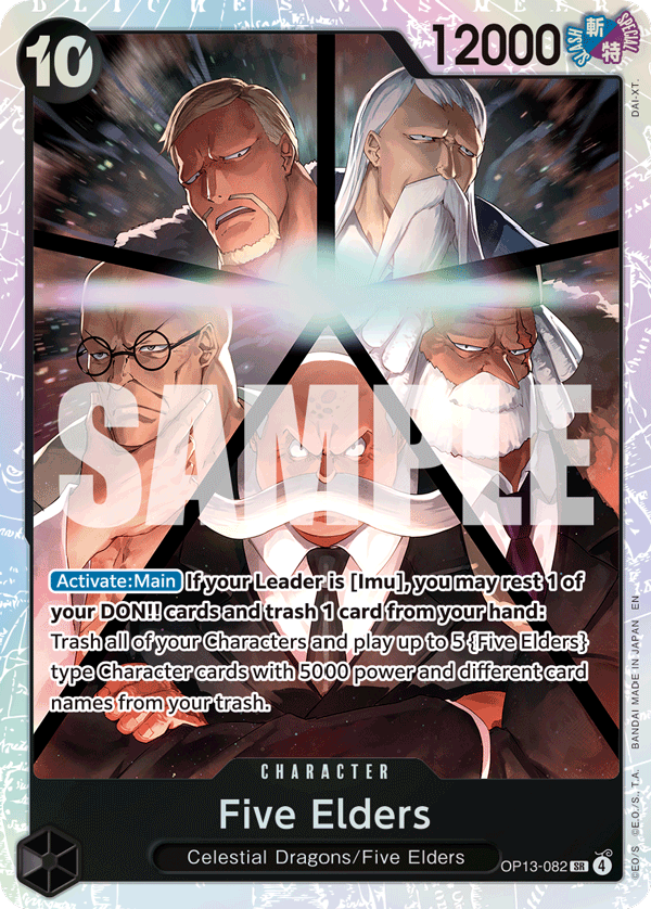 Five Elders (OP13-082)