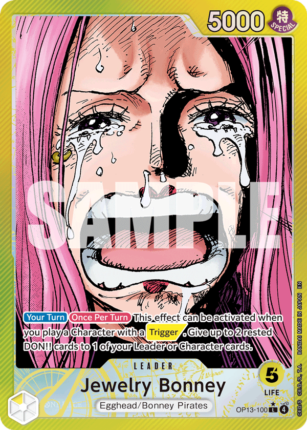 Jewelry Bonney (OP13-100) (Alternate Art)