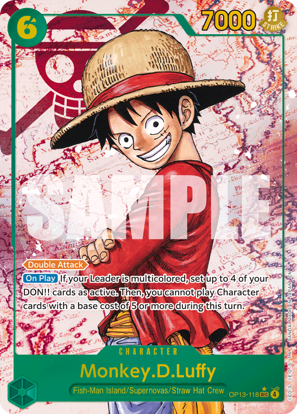 Monkey.D.Luffy (OP13-118) (Parallel)