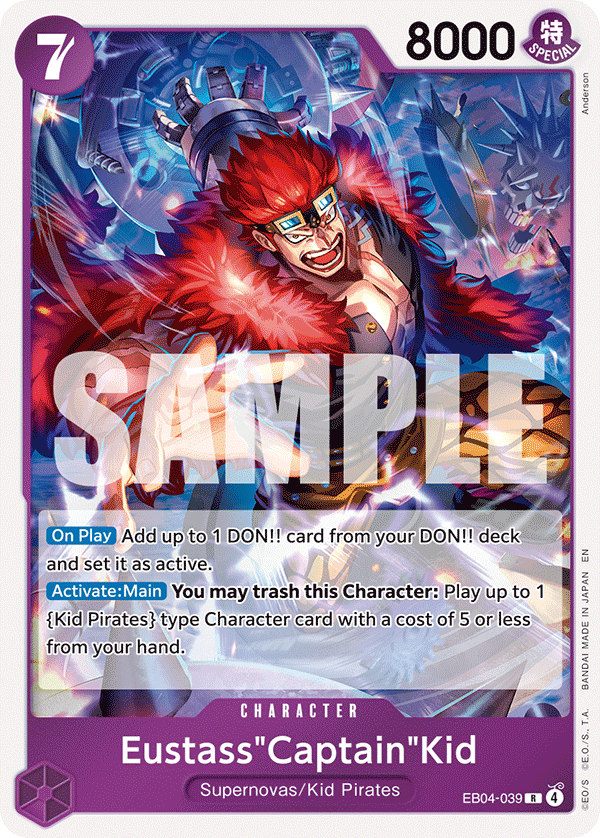 Eustass"Captain"Kid (EB04-039)