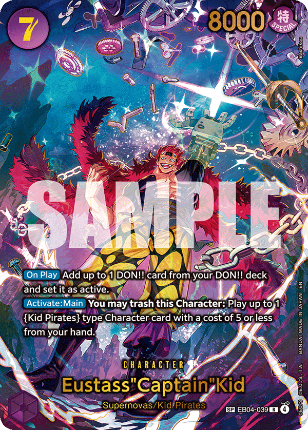 Eustass"Captain"Kid (EB04-039) (Special Card)