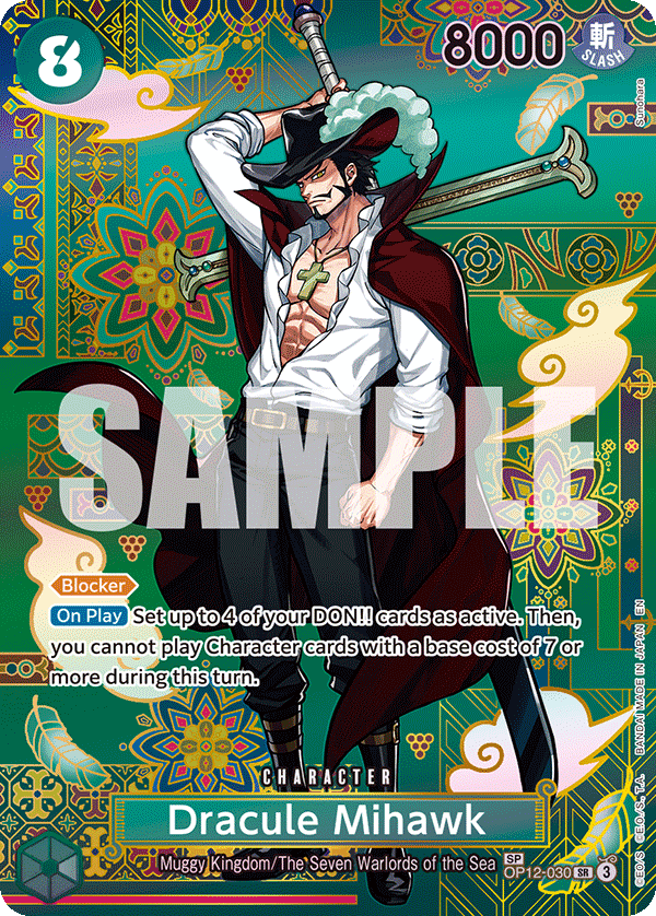 Dracule Mihawk (OP12-030) (Special Card)