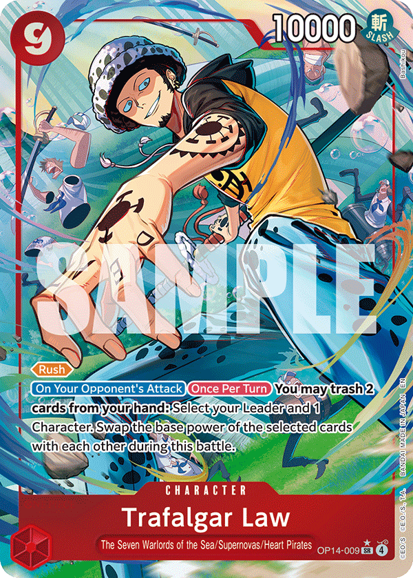 Trafalgar Law (OP14-009) (Alternate Art)