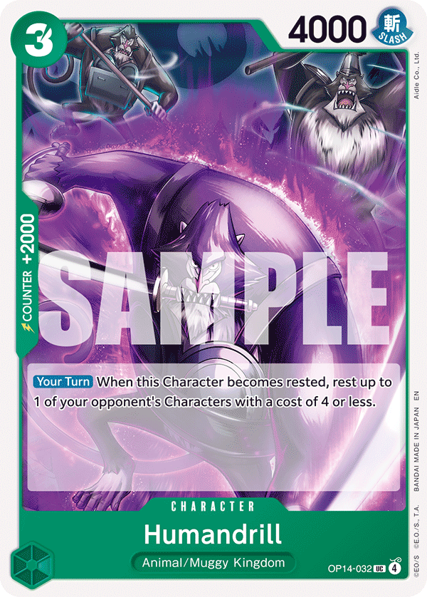 Humandrill (OP14-032)
