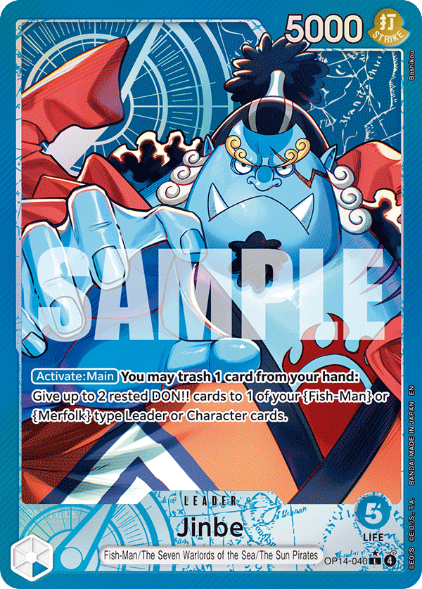 Jinbe (OP14-040) (Alternate Art)