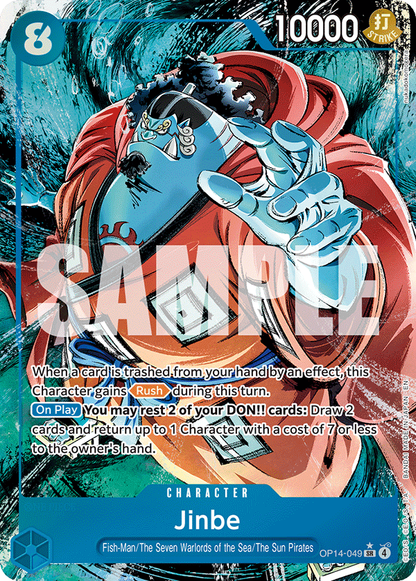 Jinbe (OP14-049) (Alternate Art)