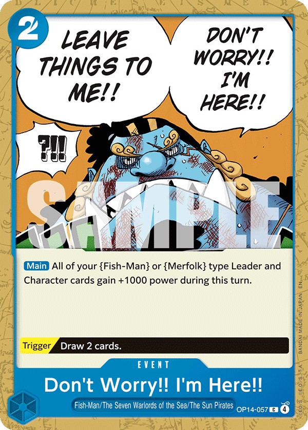 Don't Worry!! I'm Here!! (OP14-057)