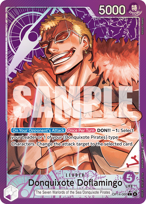 Donquixote Doflamingo (OP14-060) (Alternate Art)