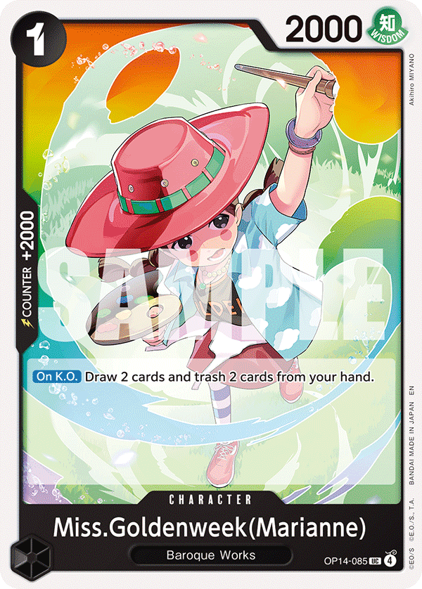 Miss.Goldenweek(Marianne) (OP14-085)