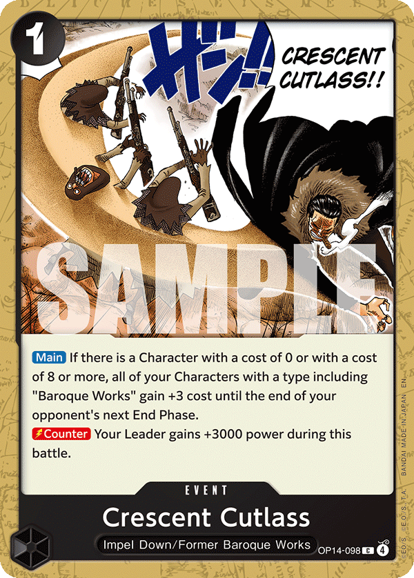 Crescent Cutlass (OP14-098)