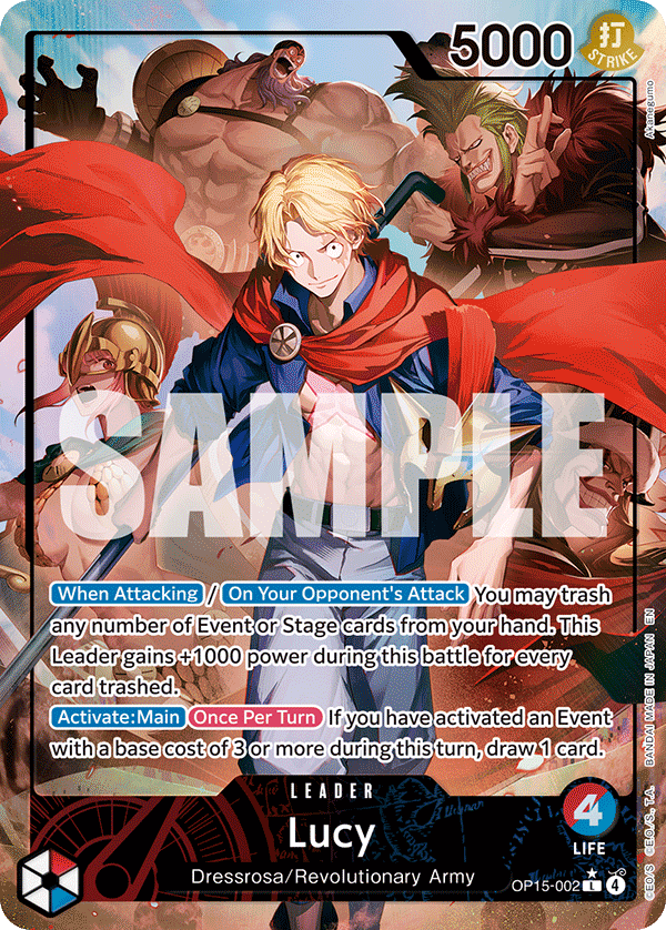Lucy (OP15-002) (Alternate Art)
