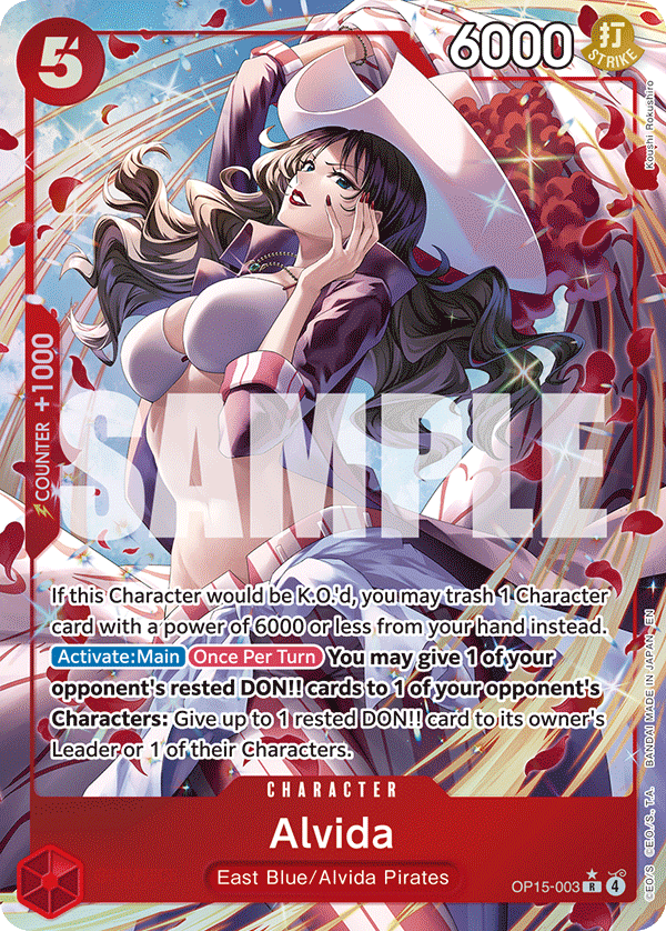 Alvida (OP15-003) (Alternate Art)