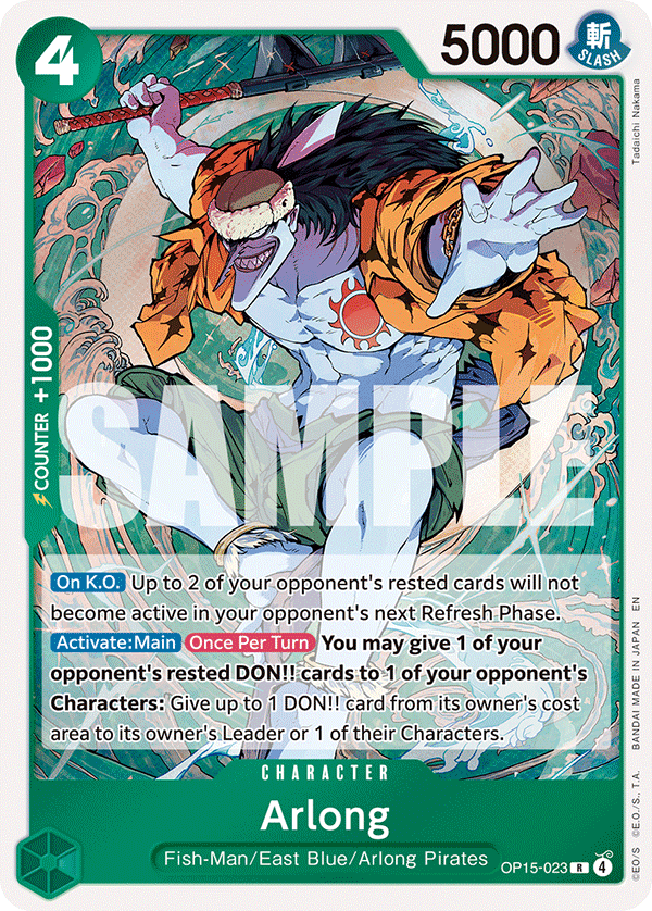 Arlong (Dash Pack) (OP15-023)