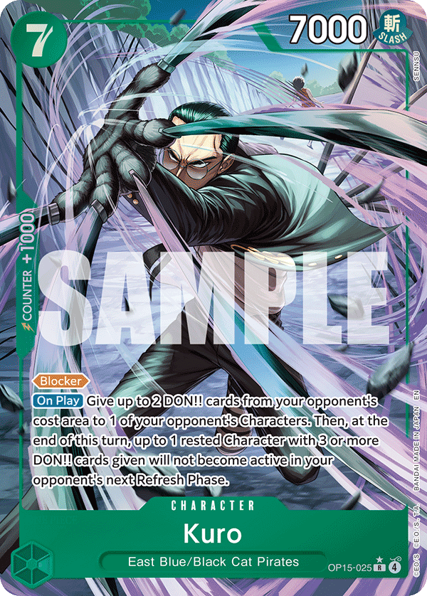 Kuro (OP15-025) (Alternate Art)