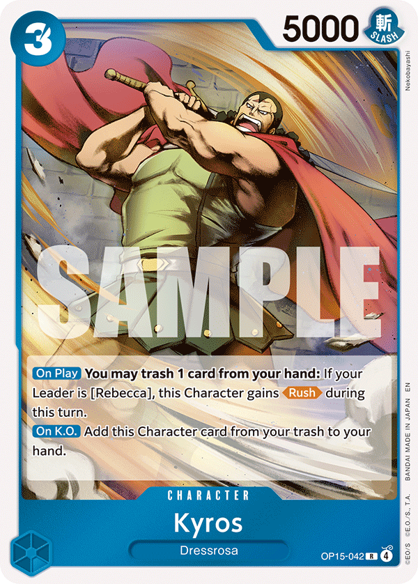 Kyros (Dash Pack) (OP15-042)