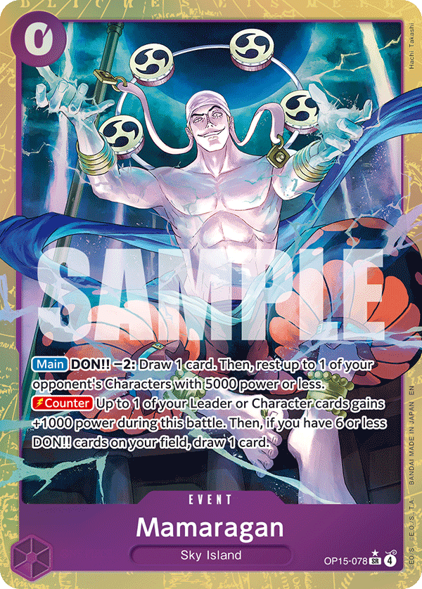 Mamaragan (OP15-078) (Alternate Art)