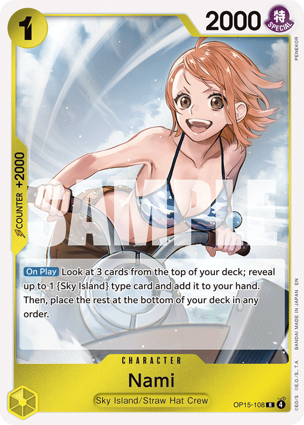 Nami (Dash Pack) (OP15-108)
