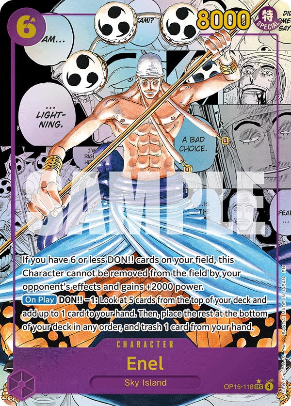 Enel (OP15-118) (Manga Alternate Art)