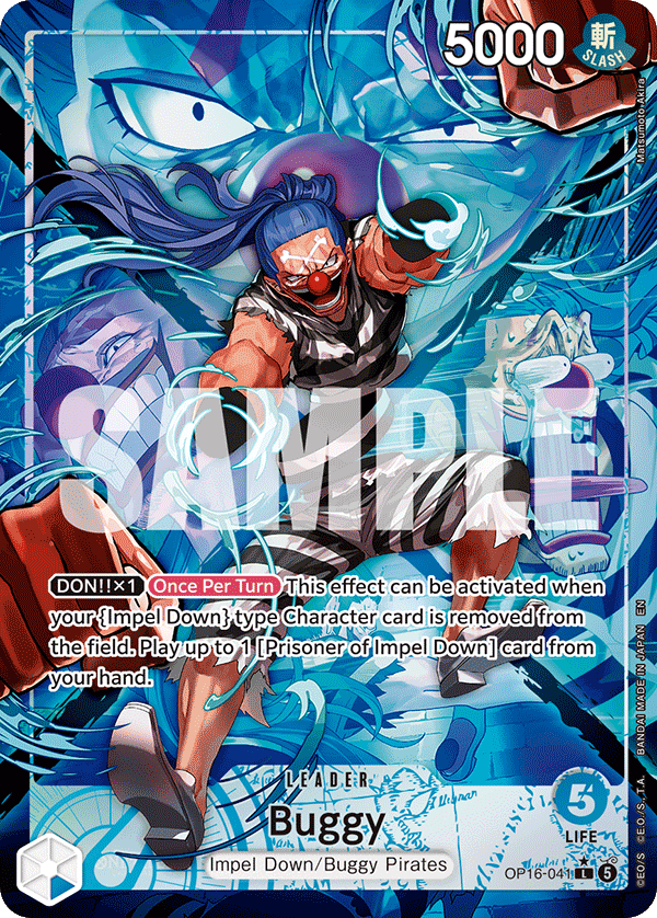 Buggy (OP16-041) (Alternate Art)