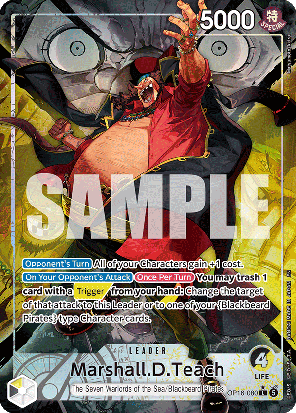 Marshall.D.Teach (OP16-080) (Alternate Art)