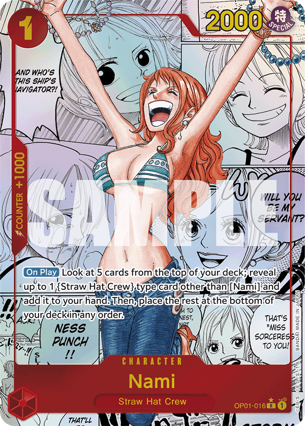 Nami (OP01-016) (Manga Alternate Art)