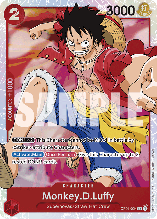 Monkey.D.Luffy (OP01-024) (Manga)