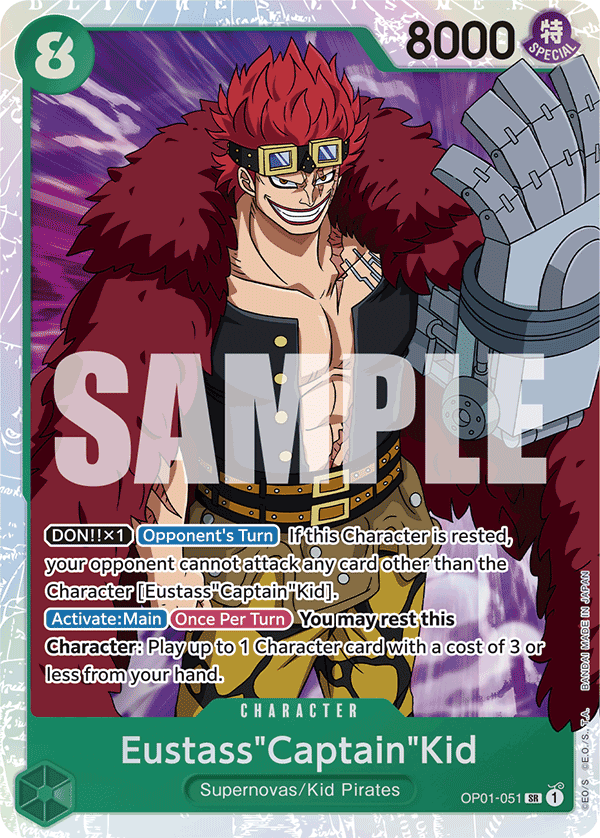 Eustass"Captain"Kid (OP01-051) (Manga)