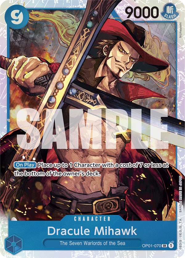Dracule Mihawk (OP01-070) (Manga)
