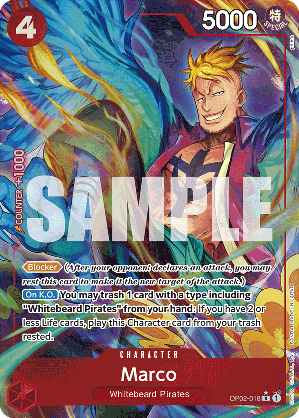Marco (OP02-018) (Alternate Art)