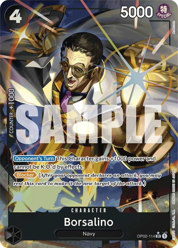 Borsalino (OP02-114) (Alternate Art)