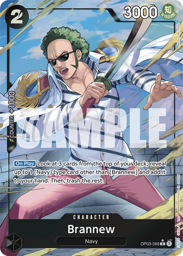 Brannew (OP03-089) (Alternate Art)