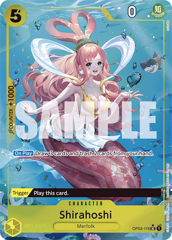 Shirahoshi (Full Art) (OP03-116) (Parallel / Alternate Art)