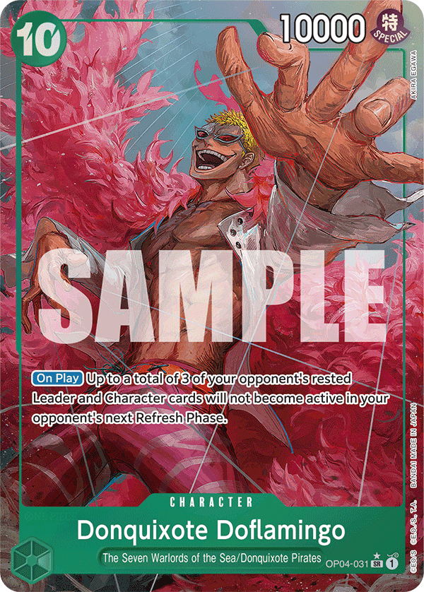 Donquixote Doflamingo (OP04-031) (Alternate Art)