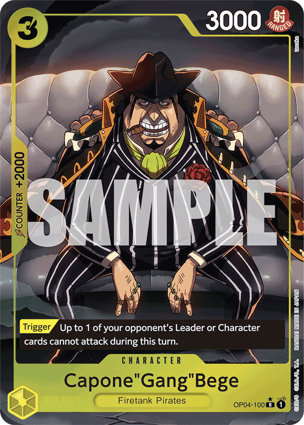 Capone"Gang"Bege (OP04-100) (Alternate Art)