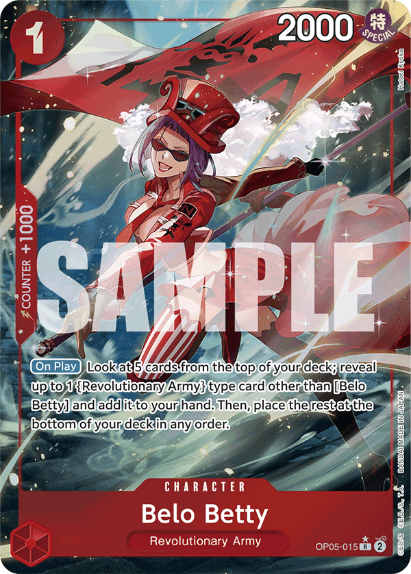 Belo Betty (Full Art) (OP05-015) (Parallel / Alternate Art)