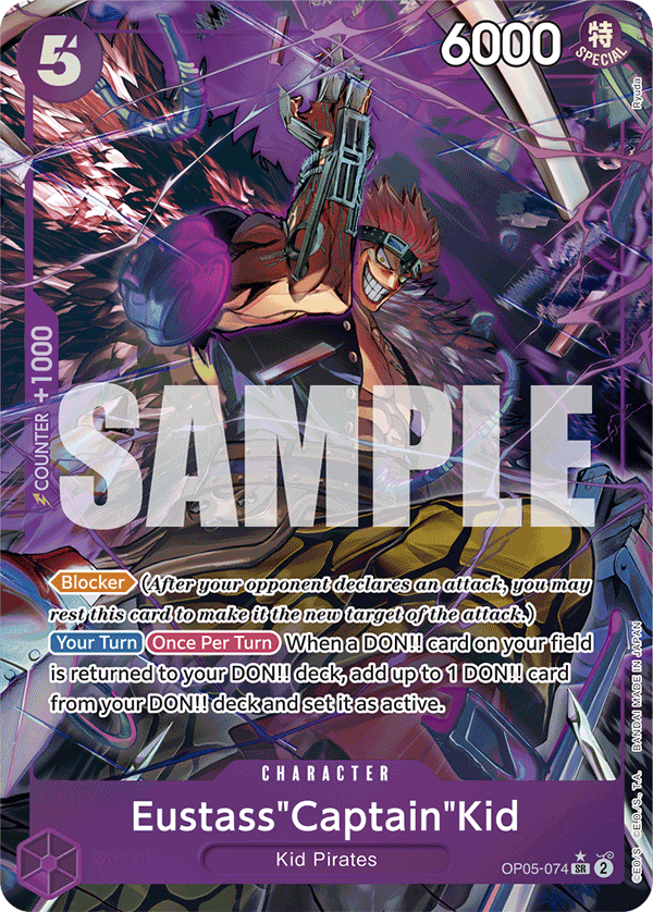 Eustass"Captain"Kid (OP05-074) (Alternate Art)