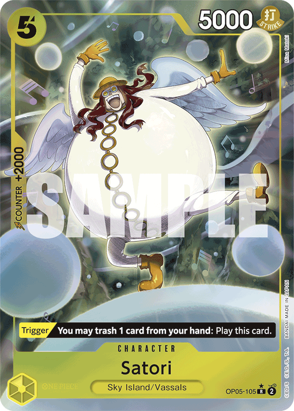Satori (Full Art) (OP05-105) (Parallel / Alternate Art)