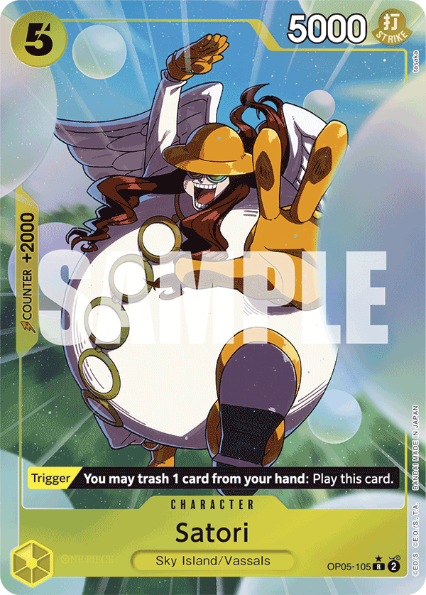 Satori (OP05-105) (Alternate Art)